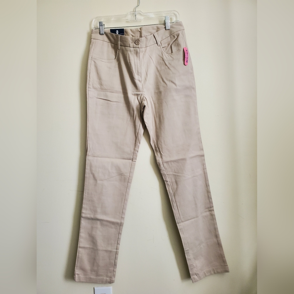 Izod Women's Light Beige Skinny Jeans